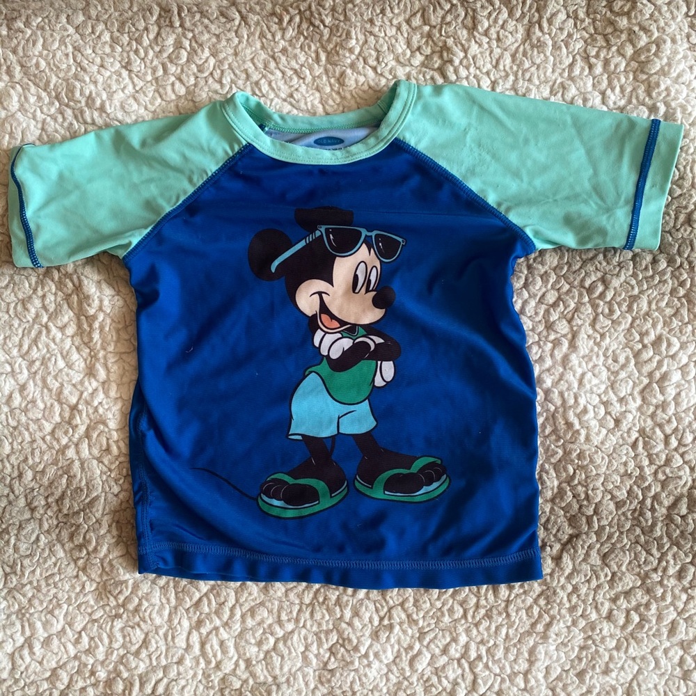 2T Boys Toddler Swim Shirt